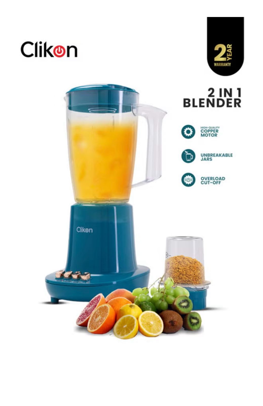 Juicer Blender Chopper Set 1.5 - Clikon