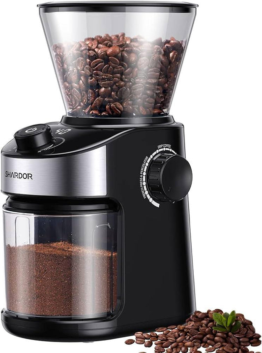 Automatic Electric Coffee Grinder - Chardor With Timer