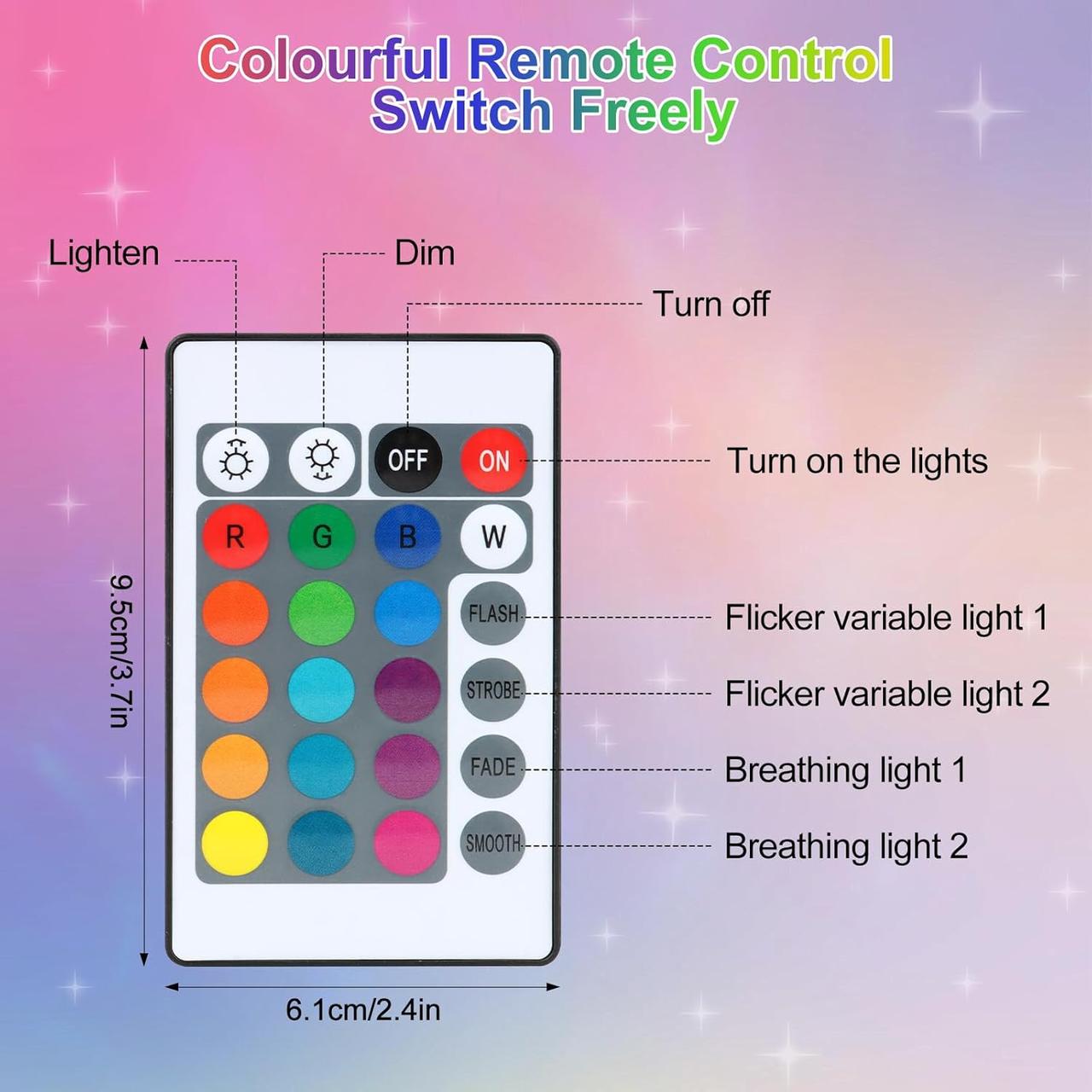 Sky Projector Children with RGB 3D Lighting Effects