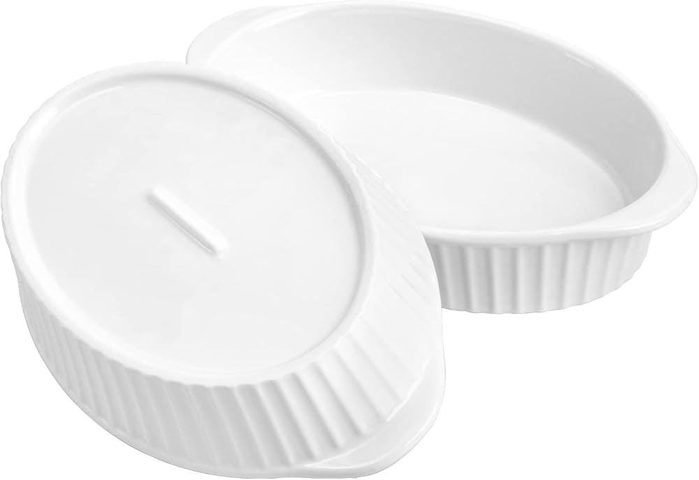 Elegant Ceramic Round Plate for Dining and Serving