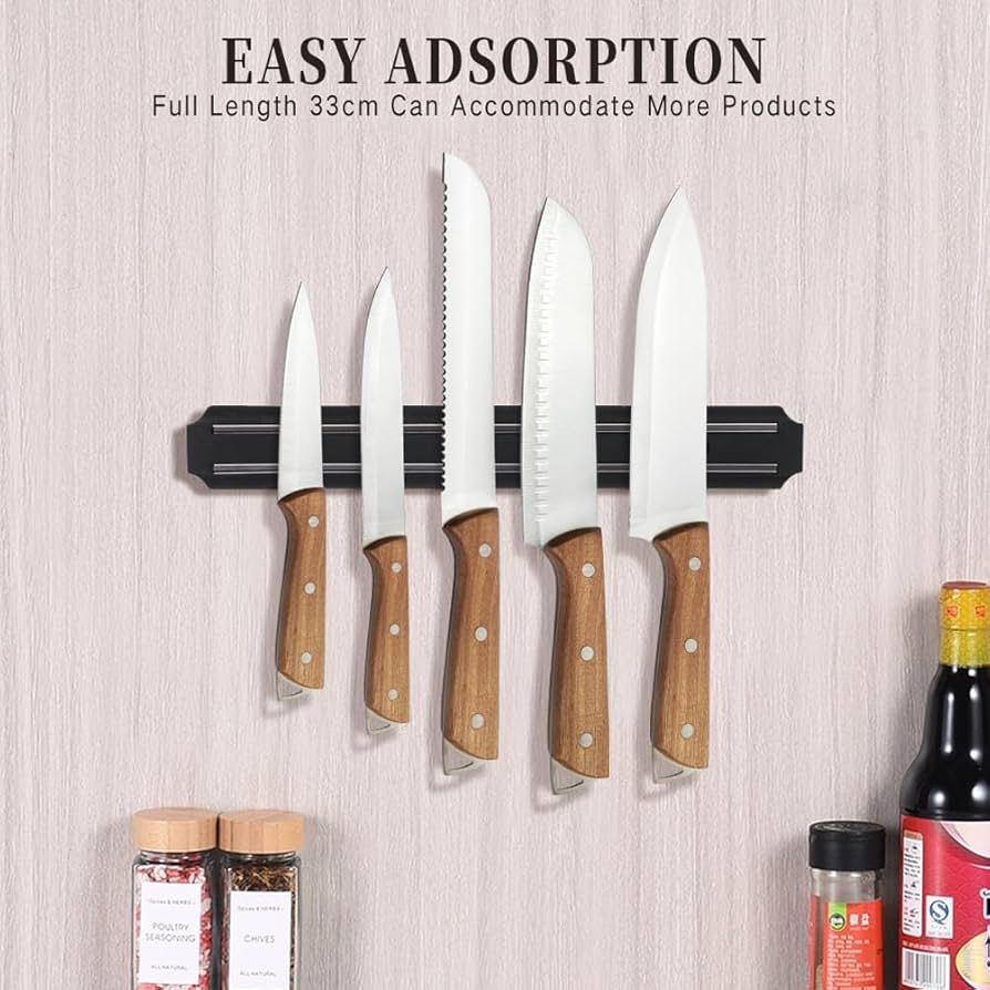 COOSNUG Kitchen Knife Set, 6 Pieces - Sharp Steel Knives