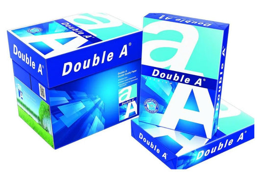 Paper Double A 80 Gram A4 Box of 5 Reams 2500 Papers