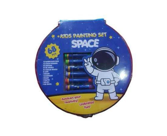 68 Pcs Color Kit For Kids Creative Art Supplies Set