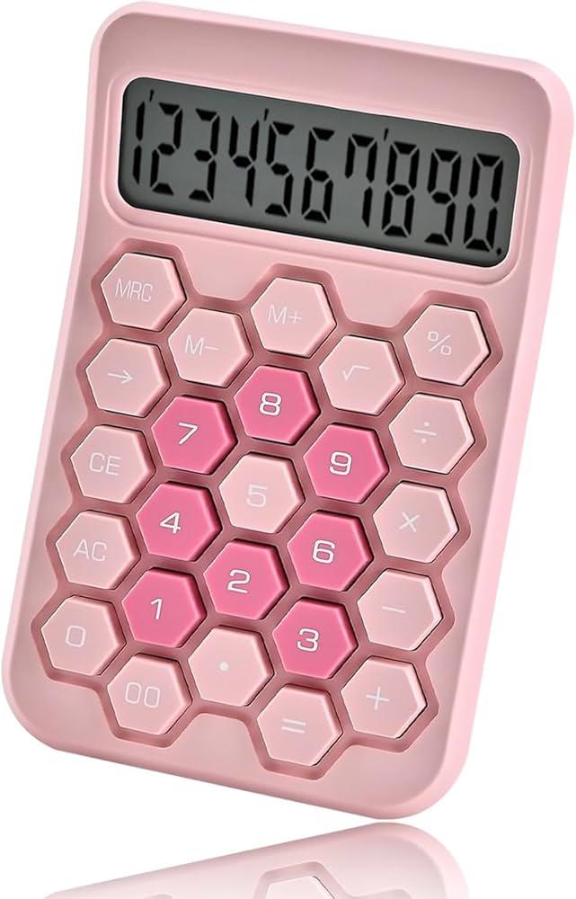 Home Fast Mechanical Calculator With Large LCD Display