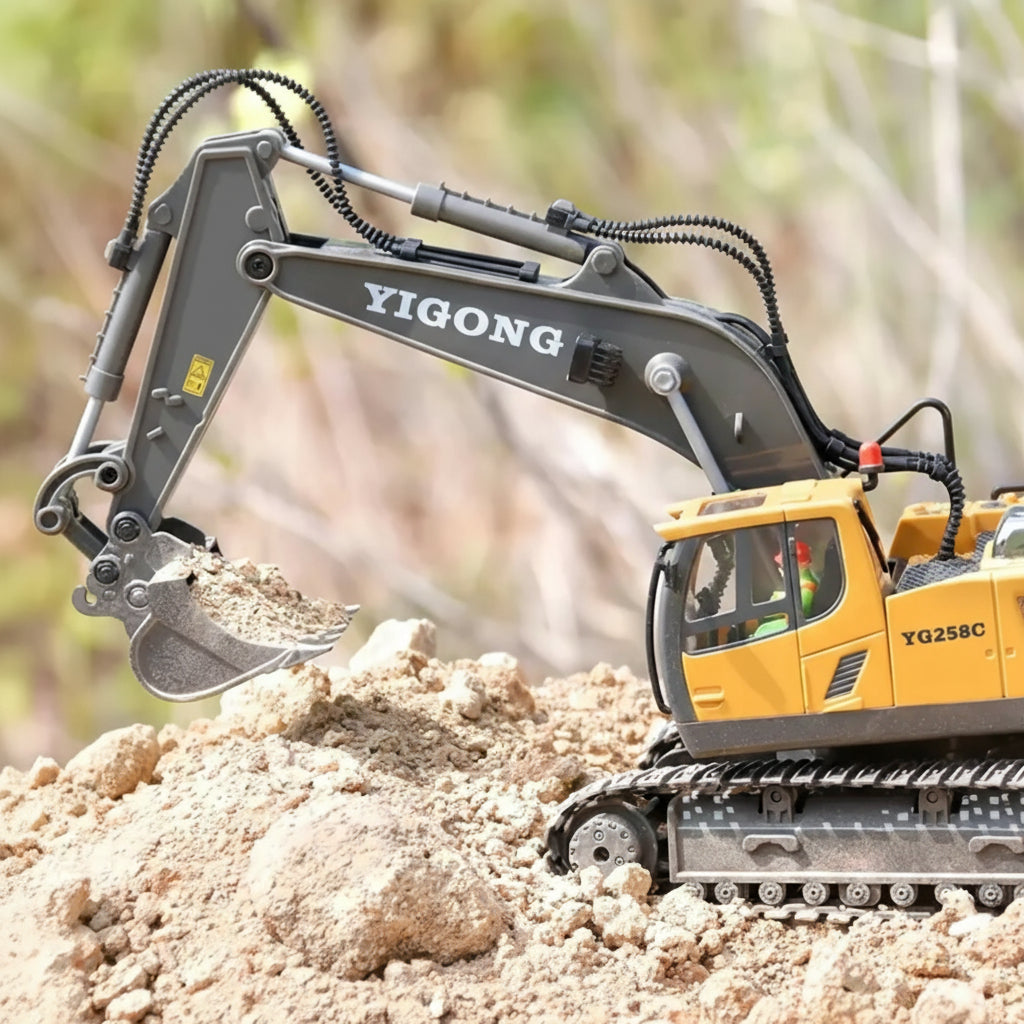 11 Channel Alloy Control Excavator Remote Control toy for kids - Shoppy